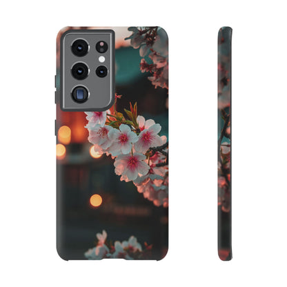 Kyoto Blossom Lanterns Samsung Galaxy Tough Phone Case