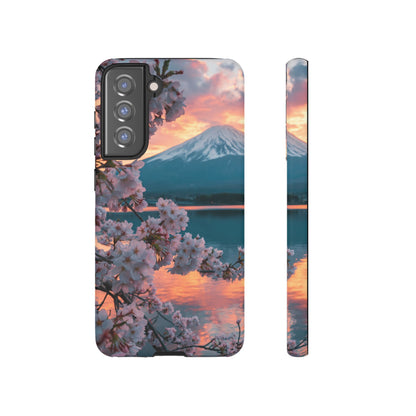 Fuji Petal Reflection Samsung Galaxy Tough Phone Case