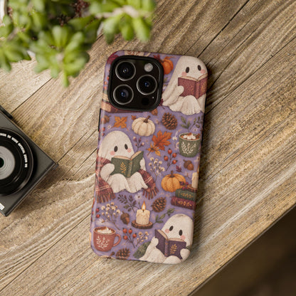 After Hours Reading Club iPhone Tough Case | bookish ghost
