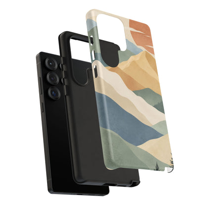 Sage Summit Samsung Galaxy Tough Case | abstract mountains