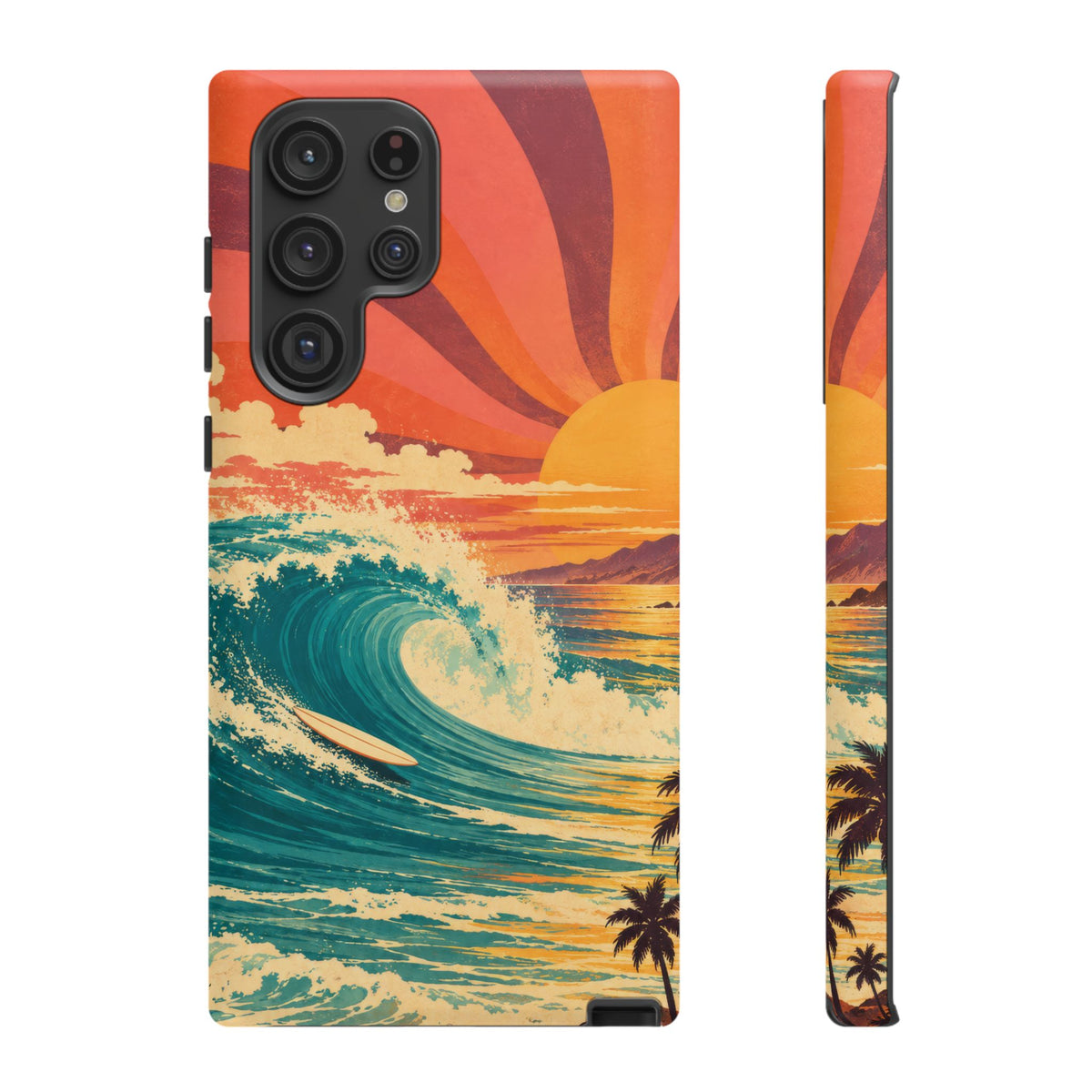 Pacific Daydream Samsung Galaxy Tough Case | vintage surf