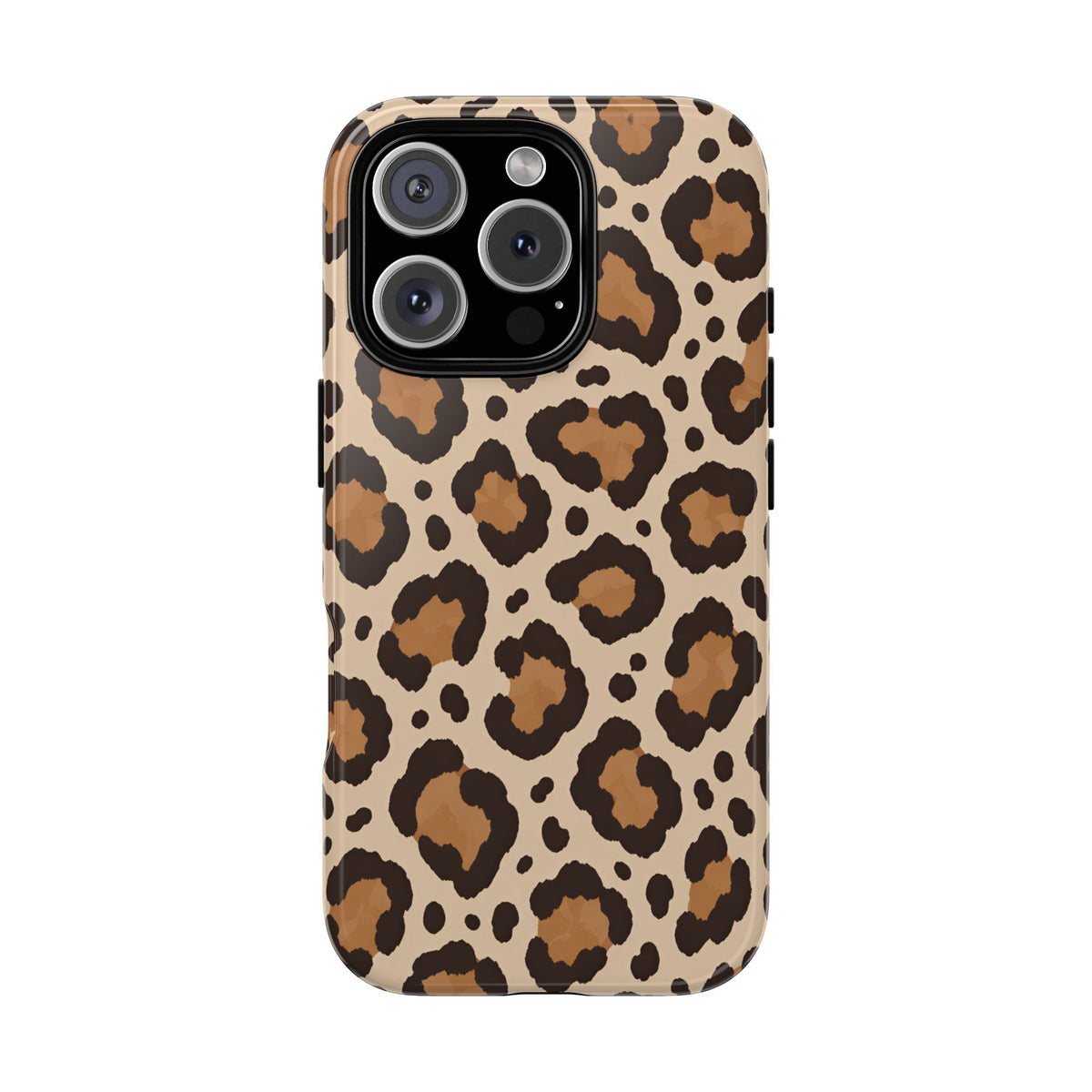 Leopard Print iPhone Tough Case | Cocoa Wildcat