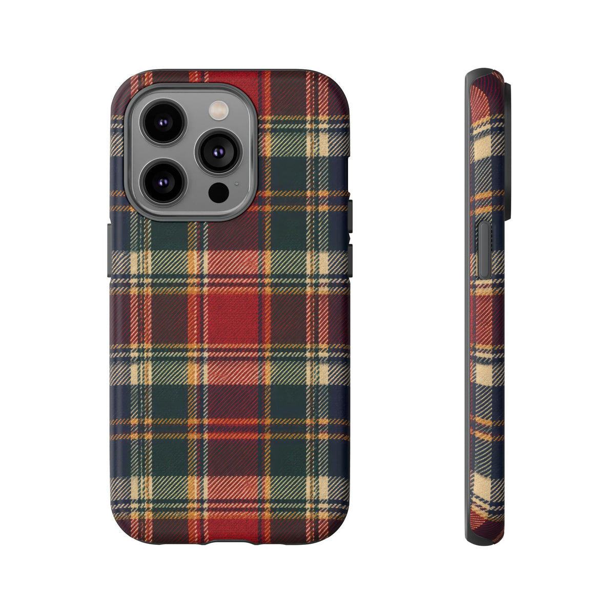 Highland Holiday iPhone Tough Case | christmas plaid