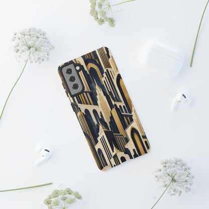 Midnight Metropolis Samsung Galaxy Tough Case | art deco