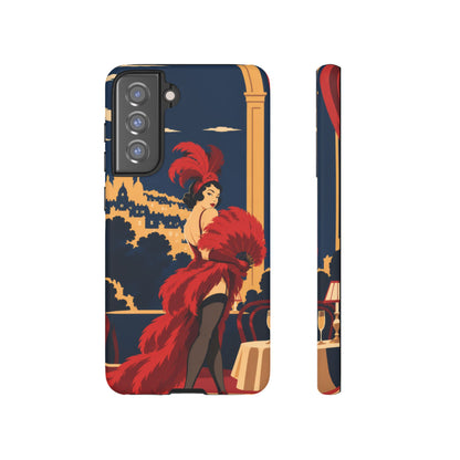 Moulin Rouge Dancer — Velvet Encore Samsung Galaxy Tough Case | cabaret dancer