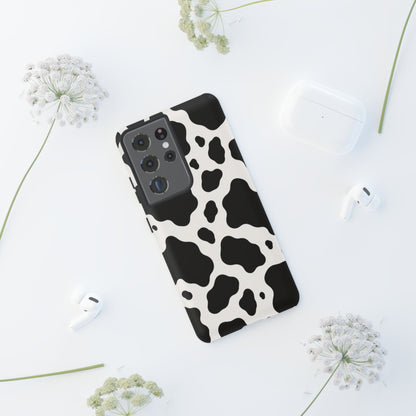 Classic Holstein Samsung Galaxy Tough Case | Black & White Cow Print