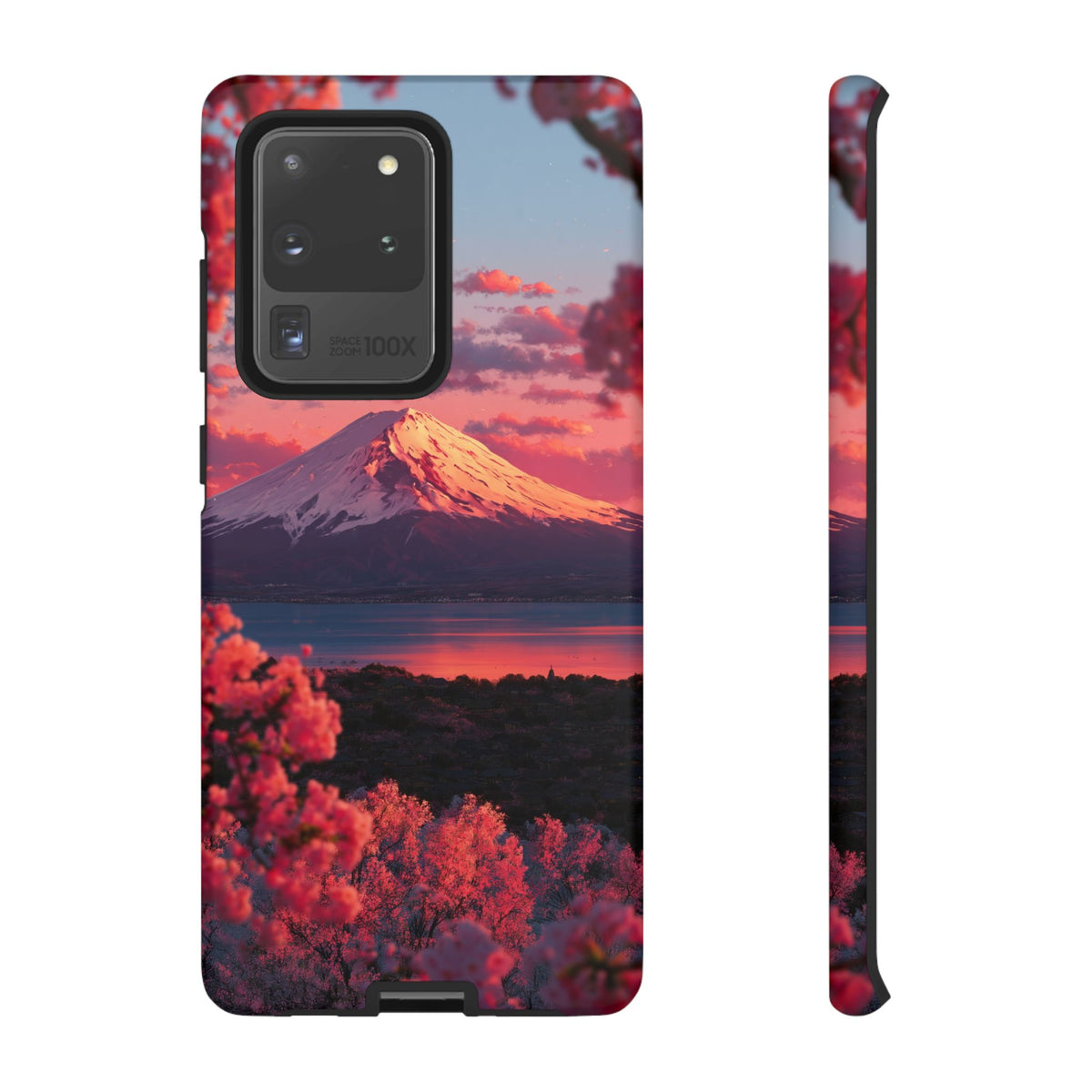 Fuji Rose Horizon Samsung Galaxy Tough Phone Case