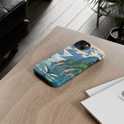 Glacier Bay — Fjord Silence iPhone Tough Case