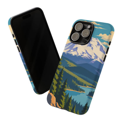Mount Shasta — Snowlight iPhone Tough Case