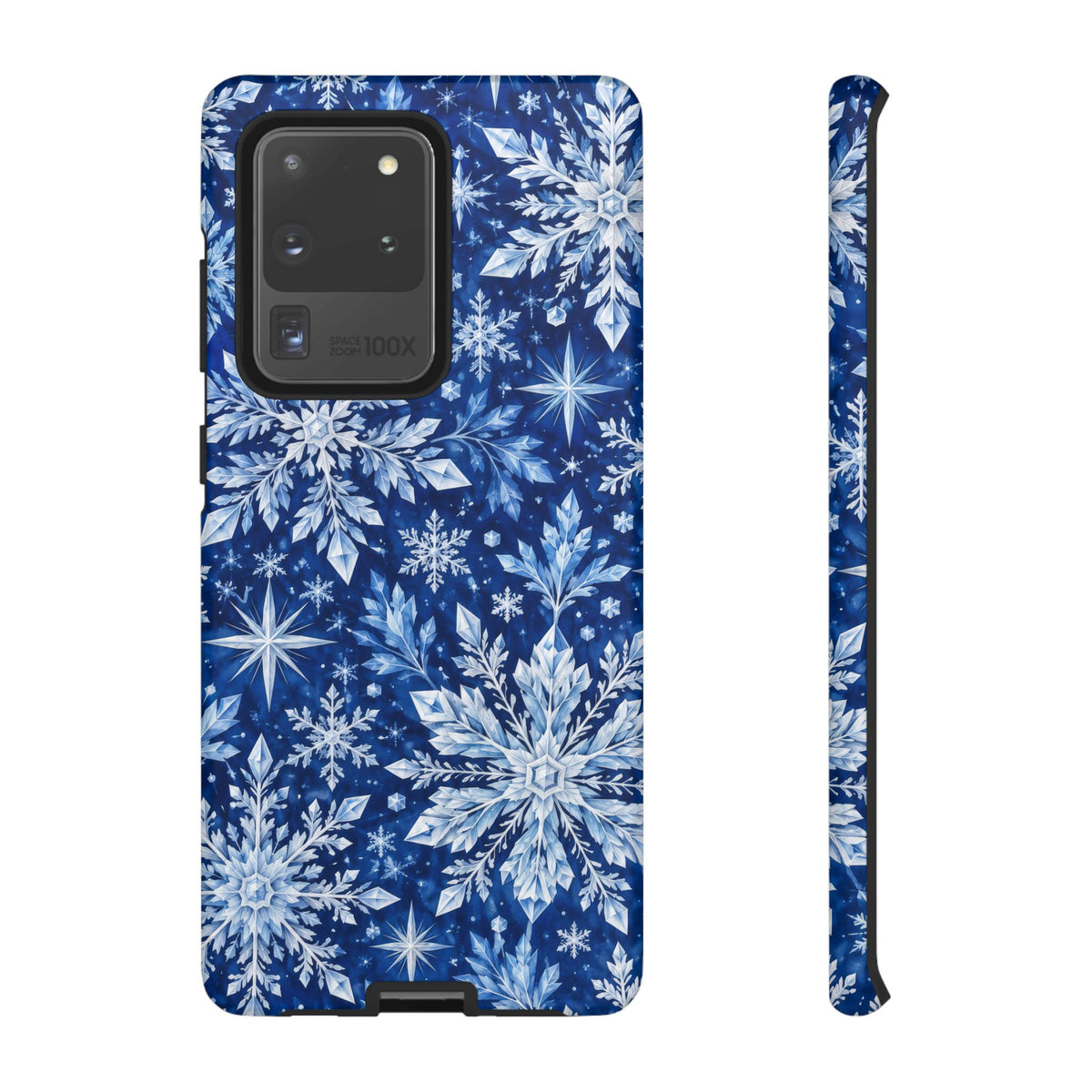 Frosted Midnight Samsung Galaxy Tough Case | snowflake