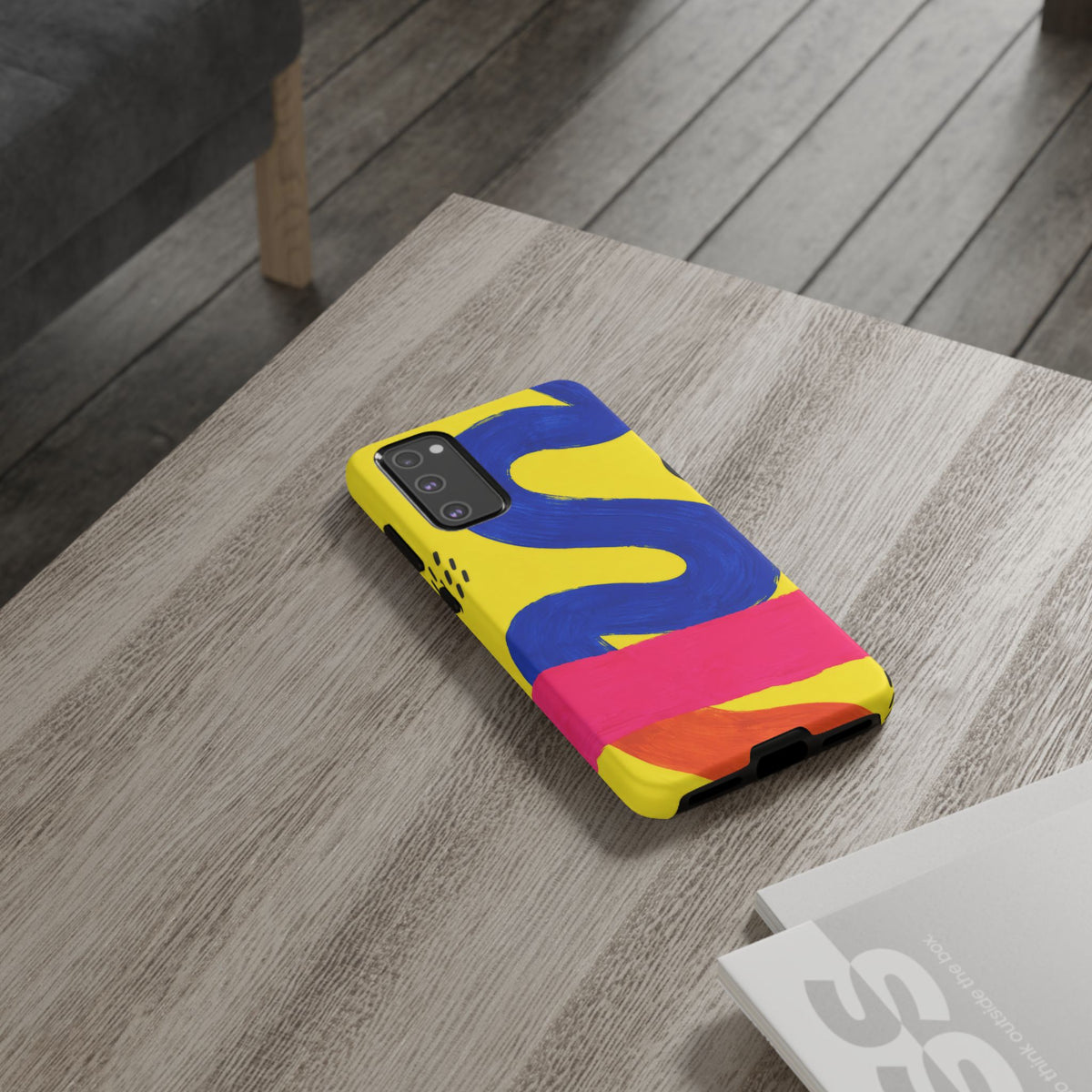 Offbeat Samsung Galaxy Tough Case | Abstract Color Block Art