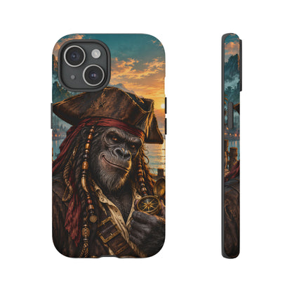 Pirate Gorilla iPhone Tough Case | Captain Silverback