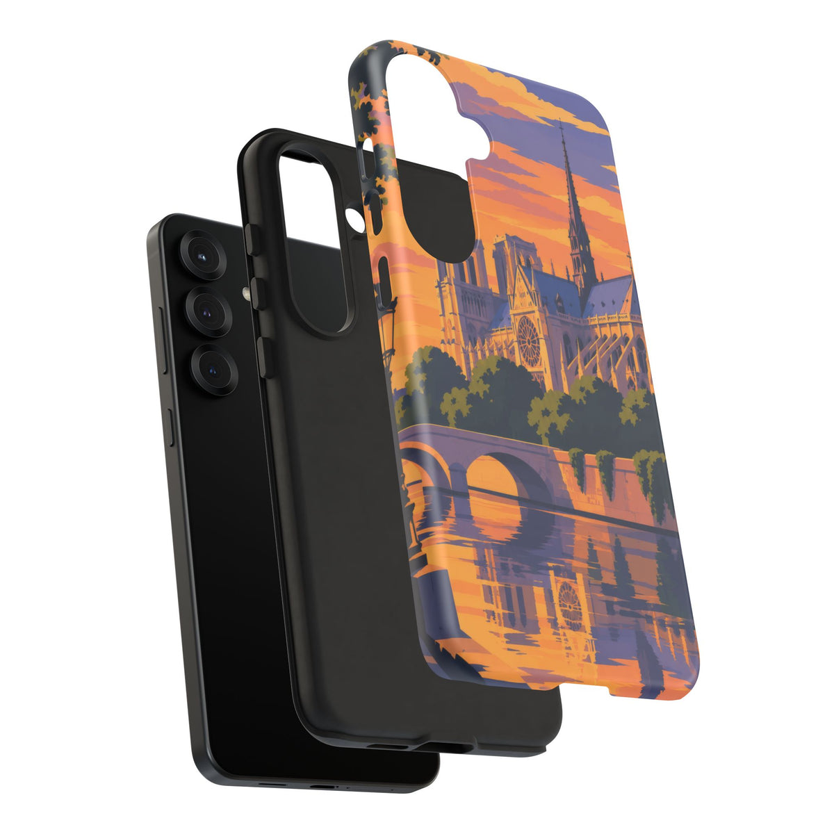 Notre Dame — Cathedral Twilight Samsung Galaxy Tough Case