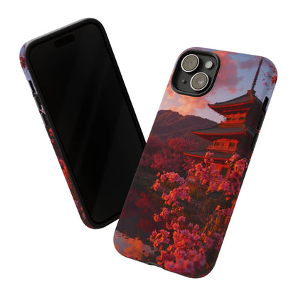 Pagoda Afterglow iPhone Tough Phone Case