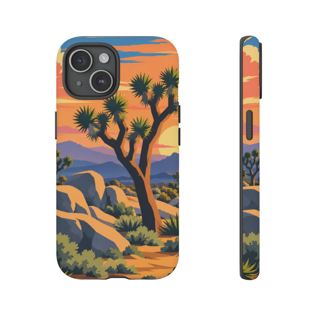 Joshua Tree — Desert Silhouettes iPhone Tough Case