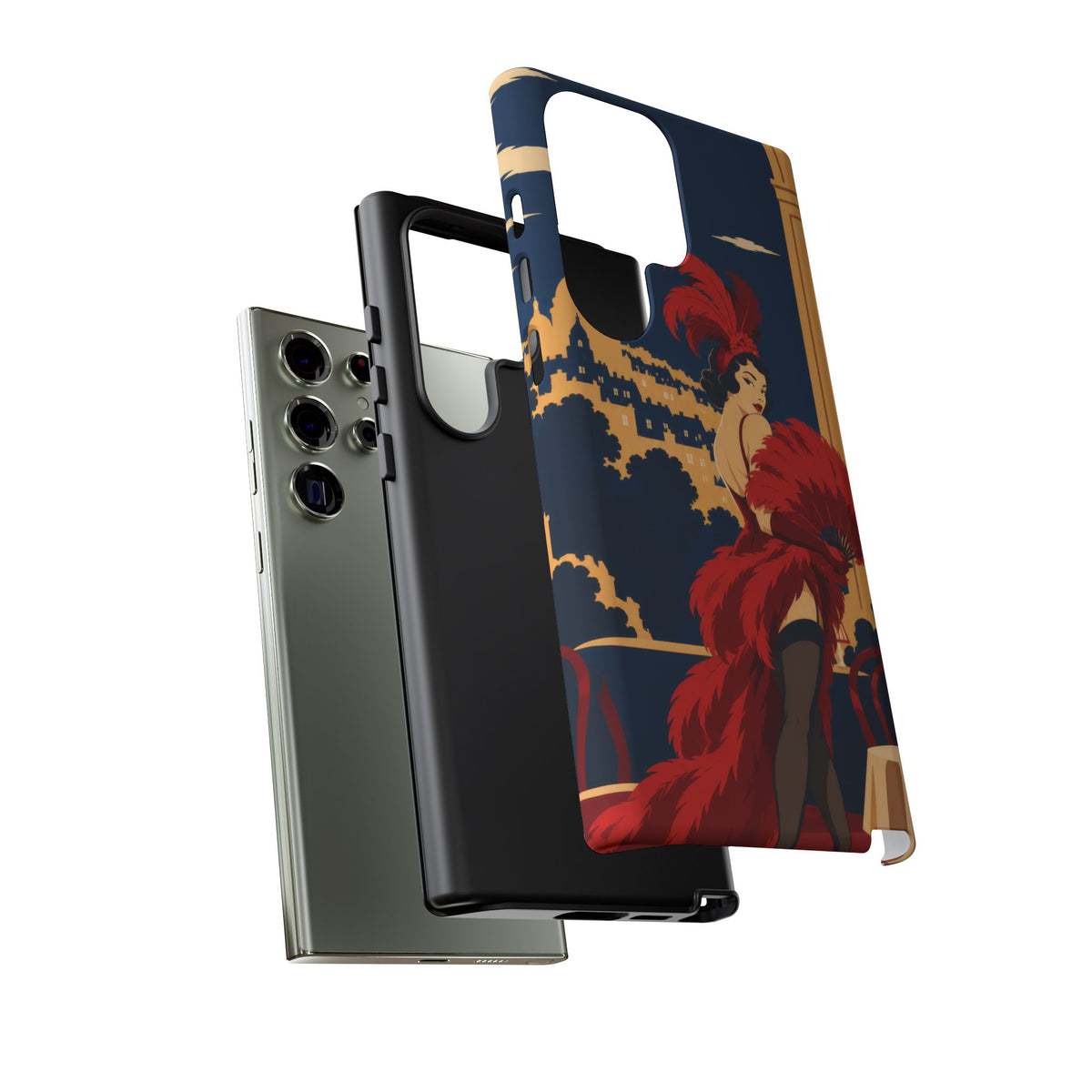 Moulin Rouge Dancer — Velvet Encore Samsung Galaxy Tough Case | cabaret dancer