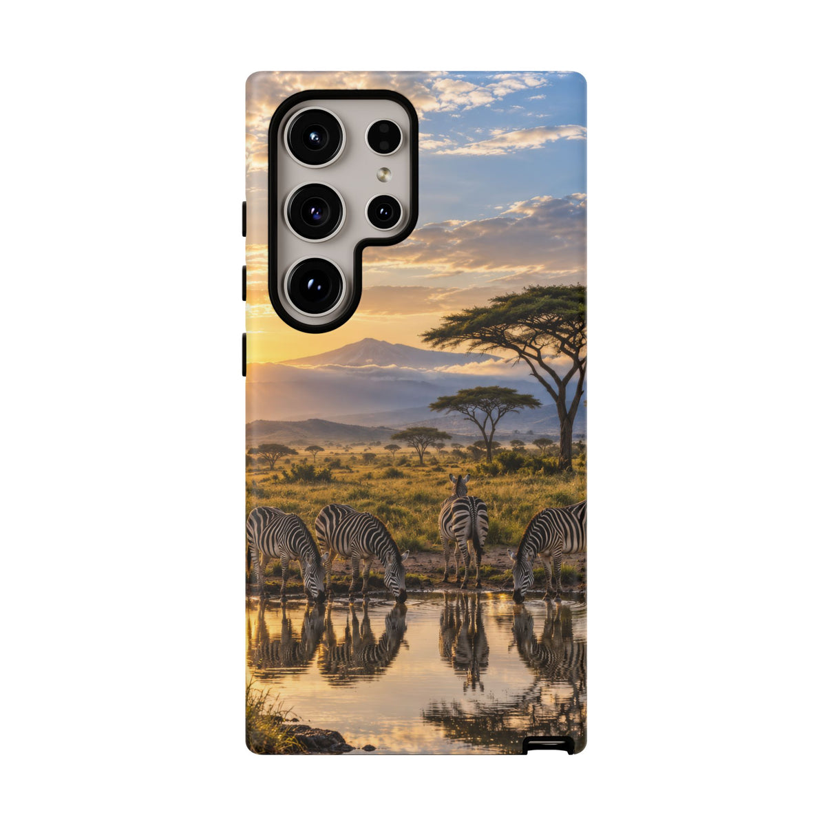 Zebra Water Mirror Samsung Galaxy Tough Case | zebra safari