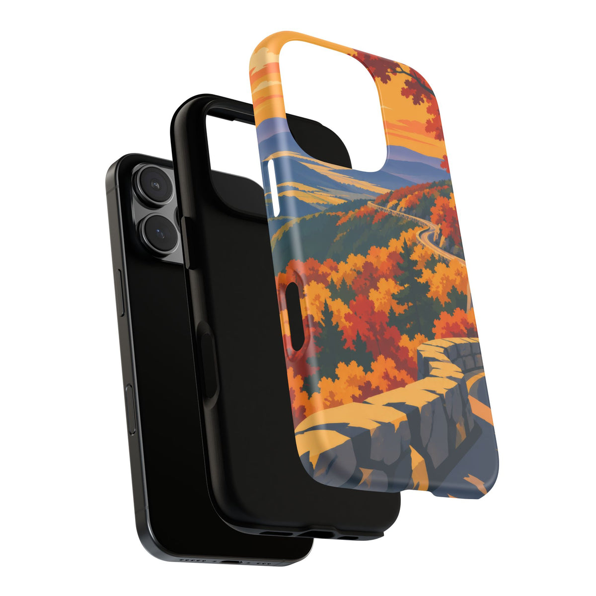 Skyline Drive — Overlook Gold iPhone Tough Case