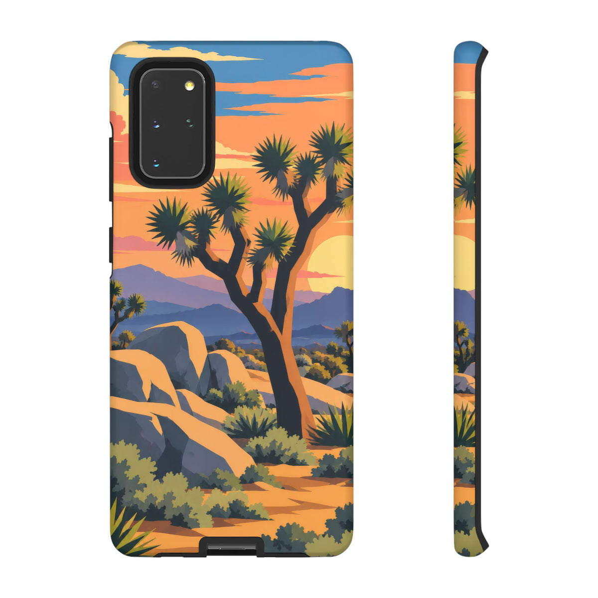 Joshua Tree — Desert Silhouettes Samsung Galaxy Tough Case