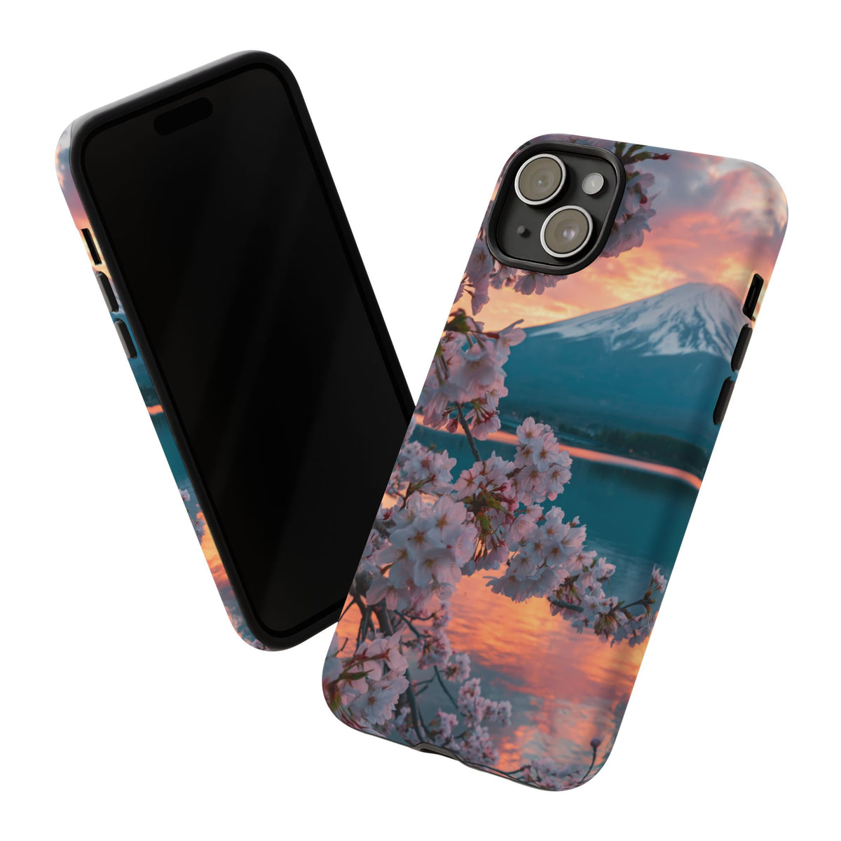 Fuji Petal Reflection iPhone Tough Phone Case