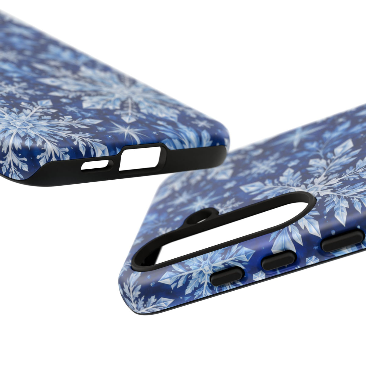 Frosted Midnight Samsung Galaxy Tough Case | snowflake