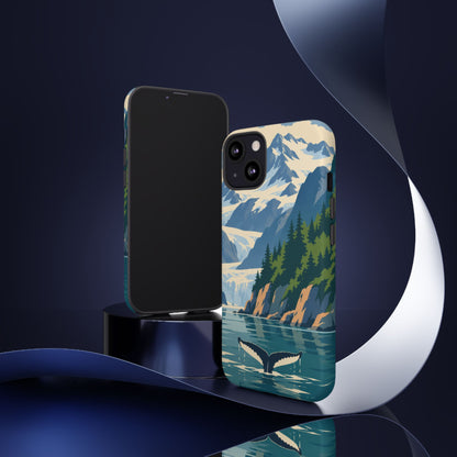 Glacier Bay — Fjord Silence iPhone Tough Case