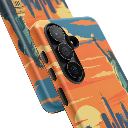 New York City — Harbor Liberty Samsung Galaxy Tough Case
