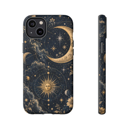 Midnight Almanac iPhone Tough Case | celestial