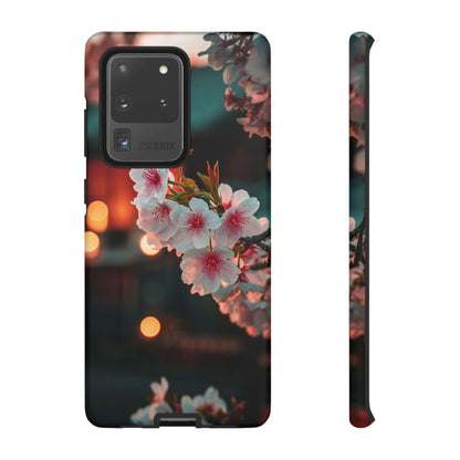 Kyoto Blossom Lanterns Samsung Galaxy Tough Phone Case