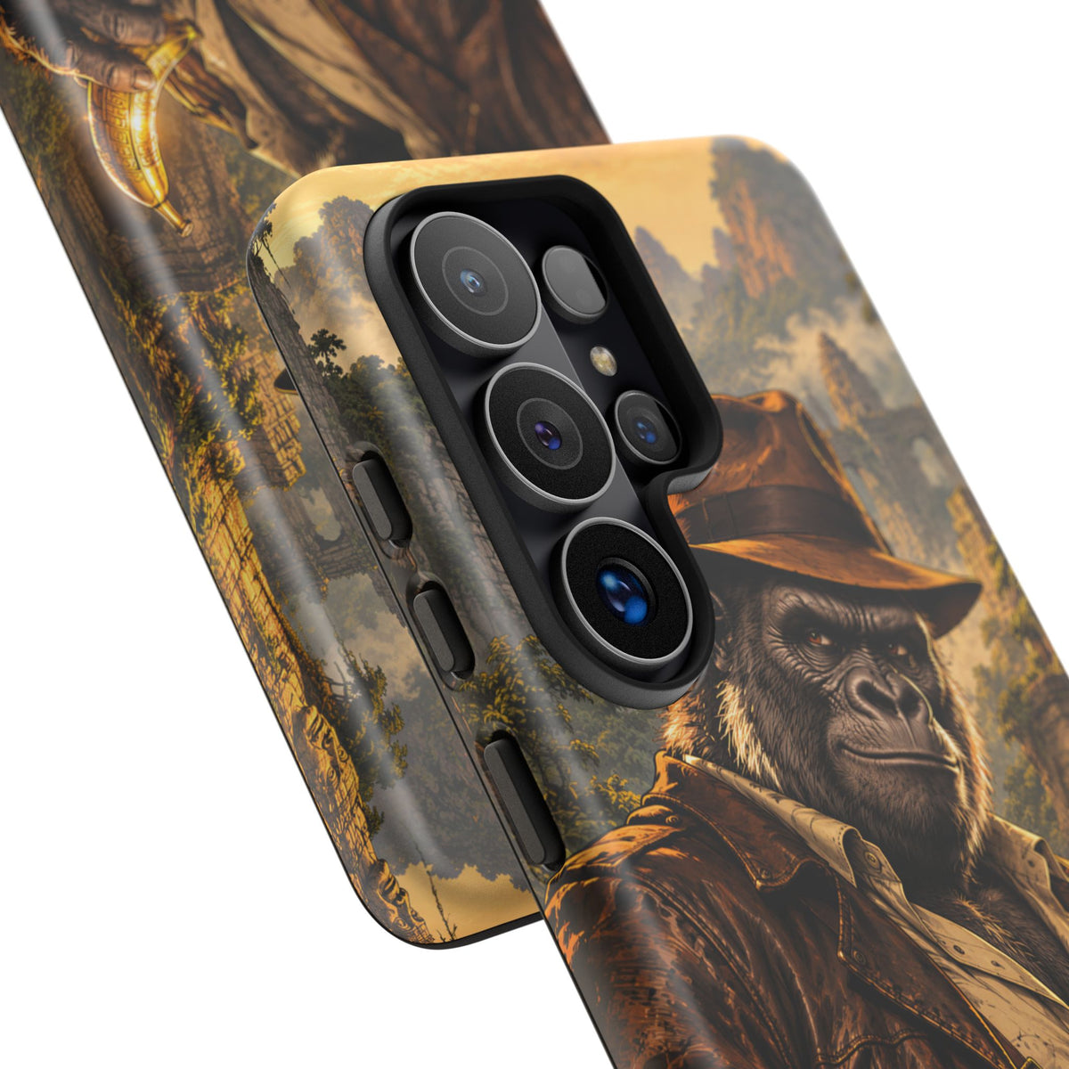 Adventure Gorilla Samsung Galaxy Tough Case | Temple of Bananas