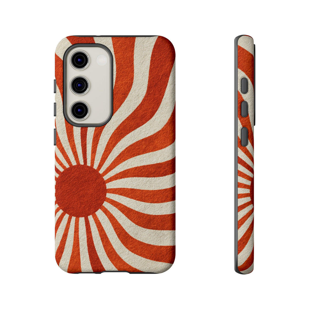 Terracotta Sunburst Samsung Galaxy Tough Phone Case