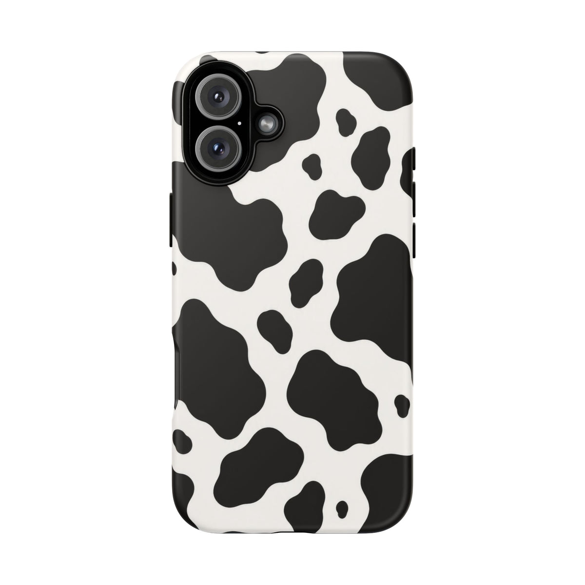 Classic Holstein iPhone Tough Case | Black & White Cow Print