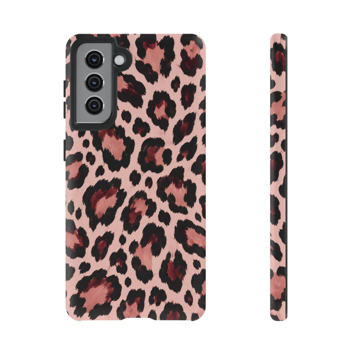 Wild Burgundy Samsung Galaxy Tough Case | leopard print