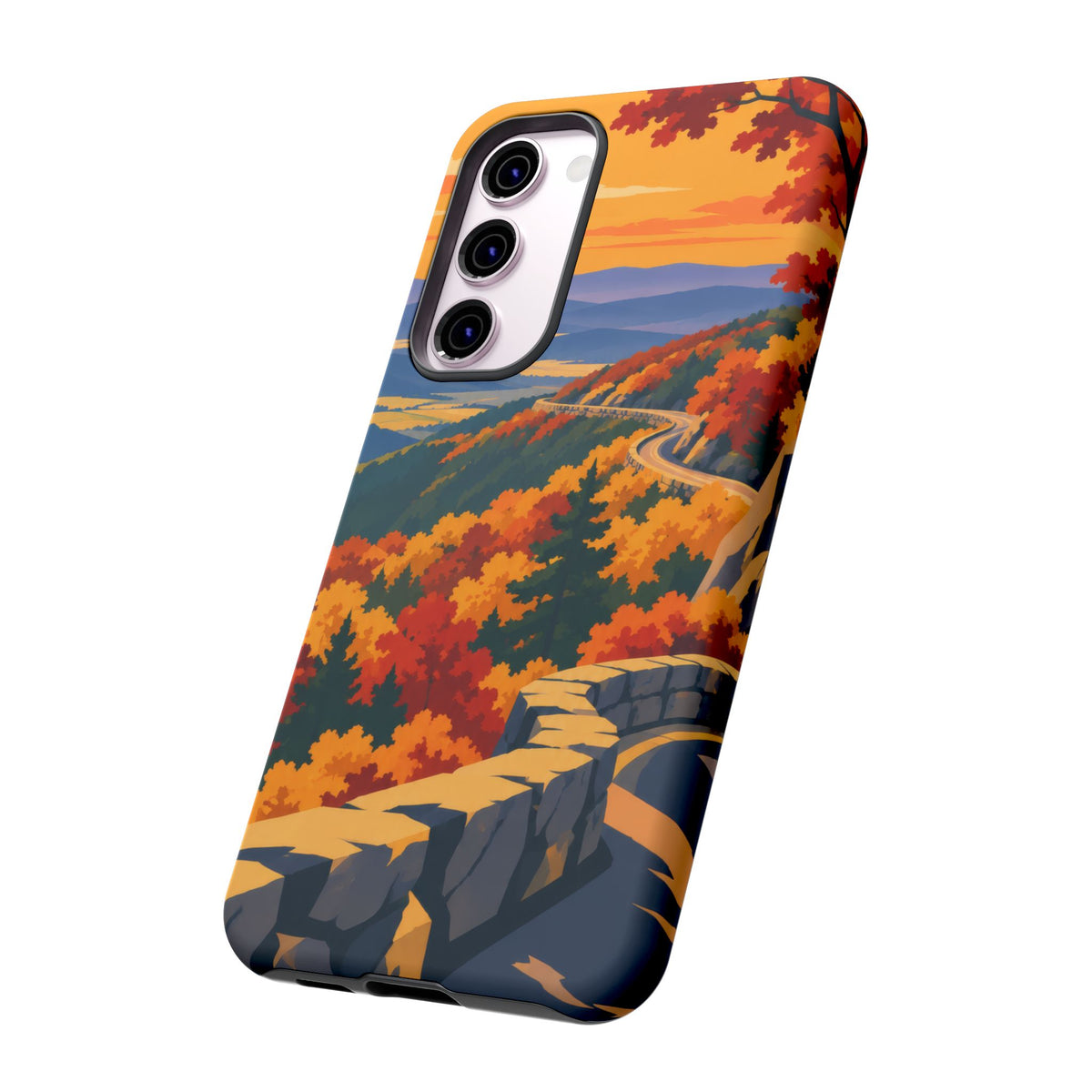 Skyline Drive — Overlook Gold Samsung Galaxy Tough Case