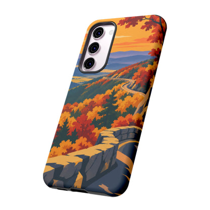 Skyline Drive — Overlook Gold Samsung Galaxy Tough Case