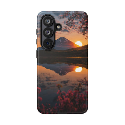 Fuji Golden Reflection Samsung Galaxy Tough Phone Case