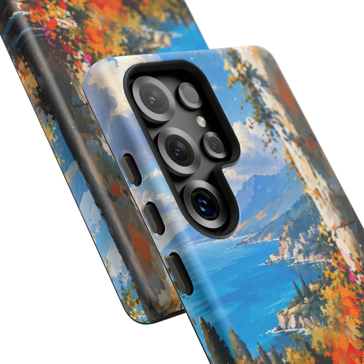 Azure Sanctuary Samsung Galaxy Tough Case | Painterly Coastal Landscape