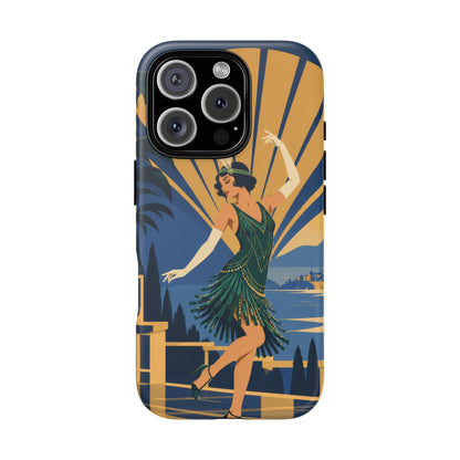 1920s Flapper — Jazz After Dark iPhone Tough Case