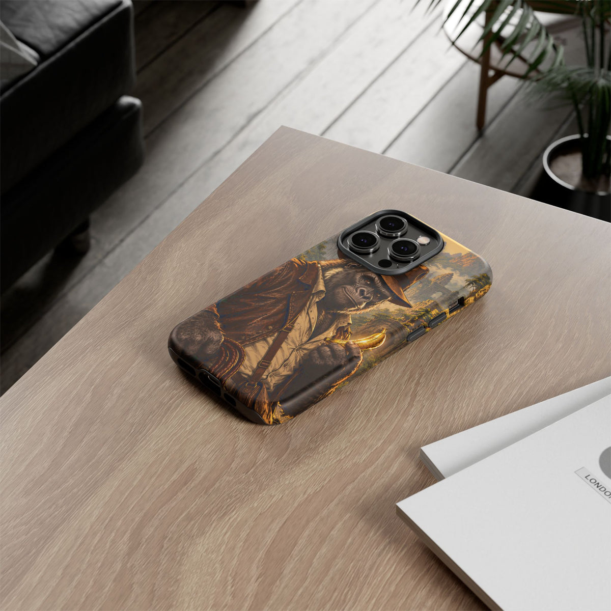 Adventure Gorilla iPhone Tough Case | Temple of Bananas