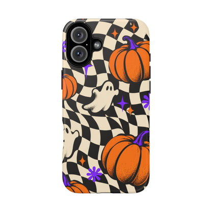 Spectral Groove iPhone Tough Case | retro halloween