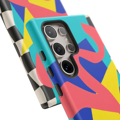 Cut Loose Samsung Galaxy Tough Case | Retro Abstract Art