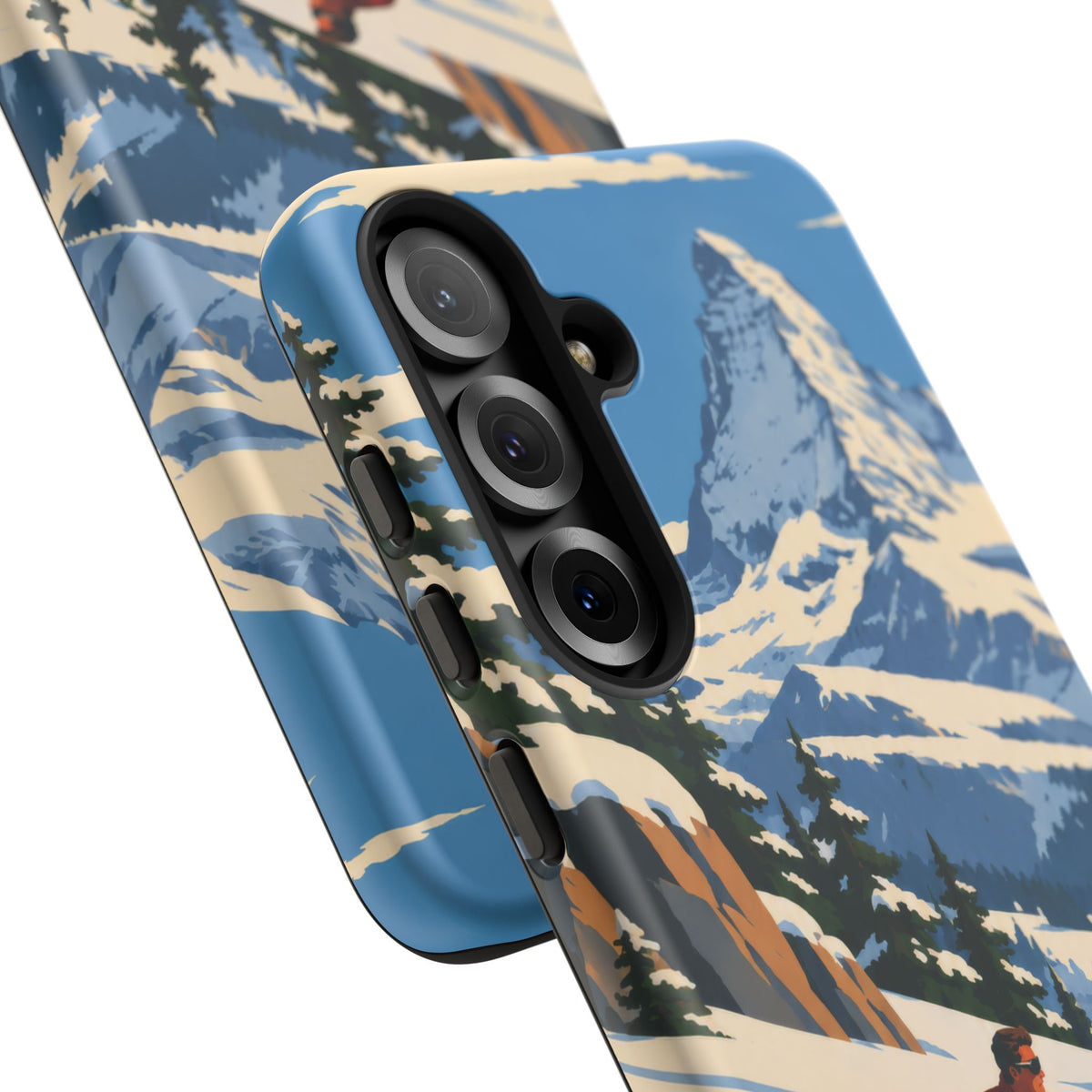 Swiss Skiing — Downhill Arc Samsung Galaxy Tough Case