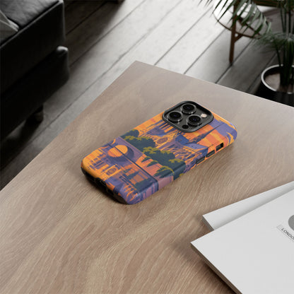 Notre Dame — Cathedral Twilight iPhone Tough Case