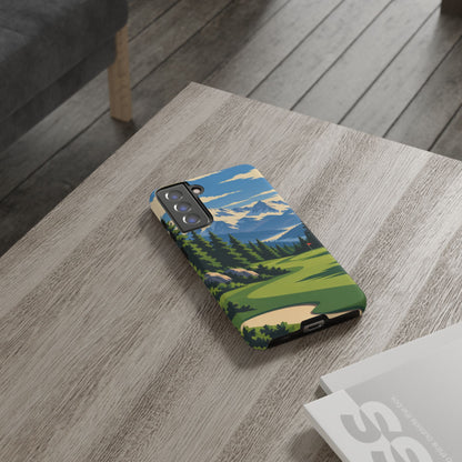 Mountain Golf — Alpine Fairway Samsung Galaxy Tough Case