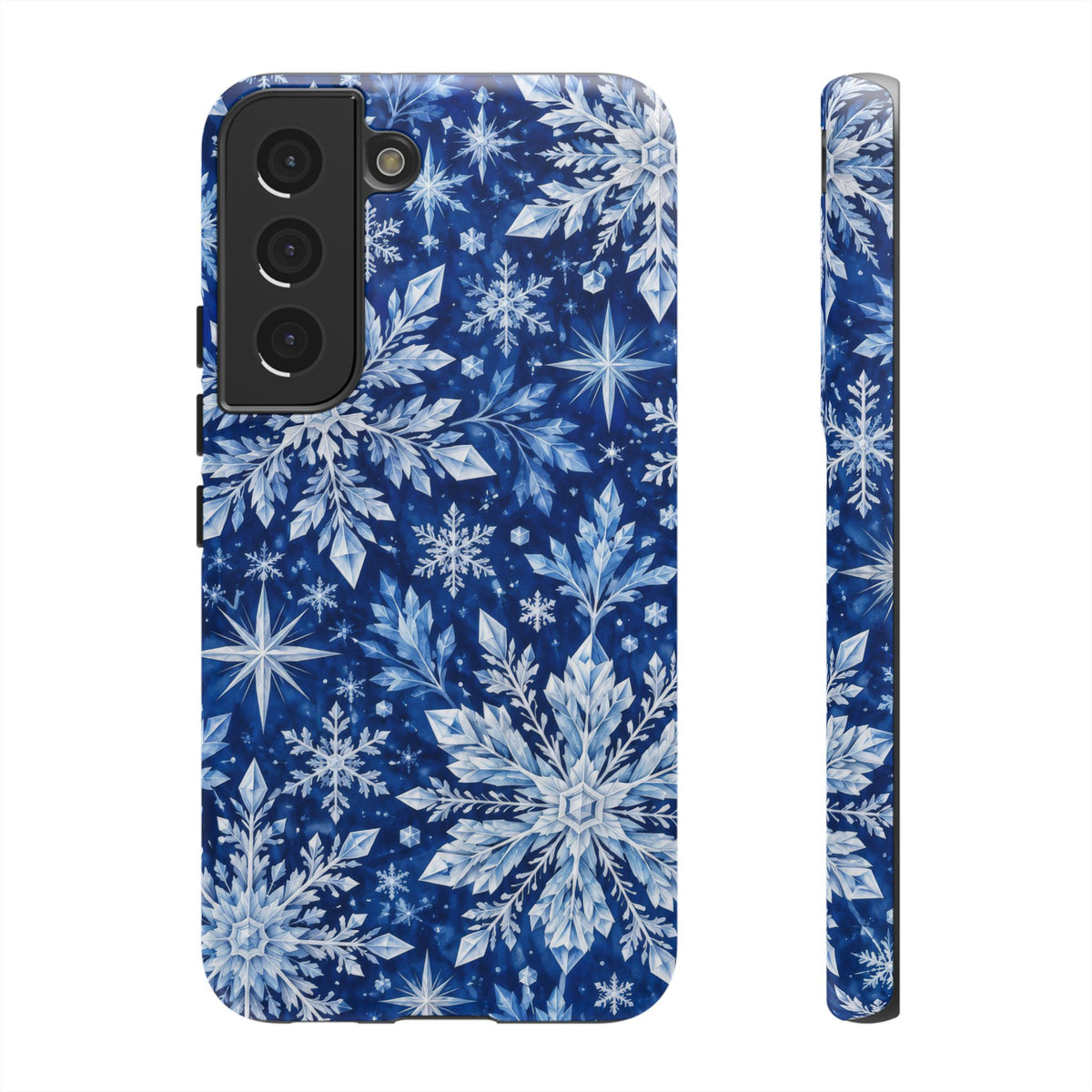 Frosted Midnight Samsung Galaxy Tough Case | snowflake