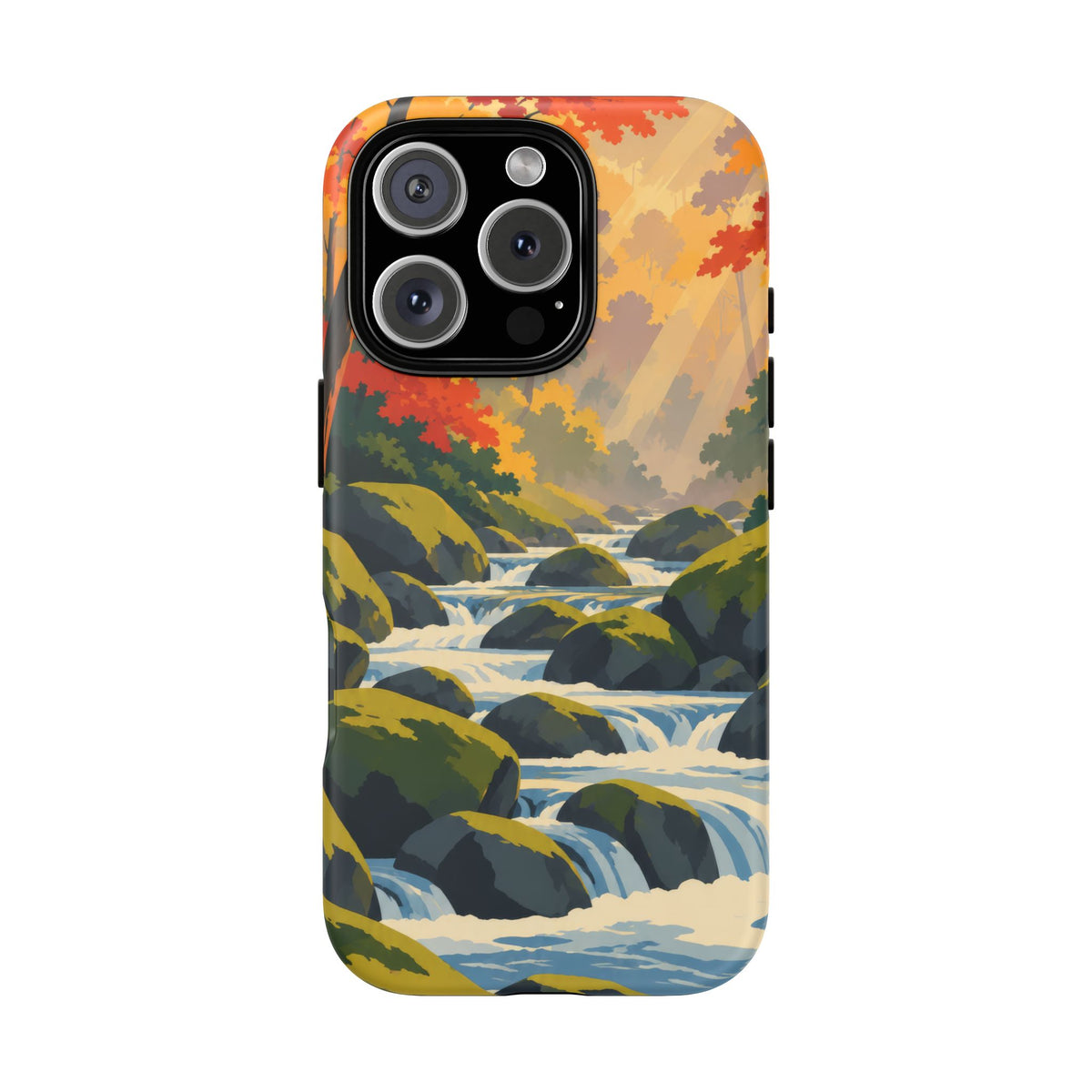 Great Smoky Mountains — Autumn Creek iPhone Tough Case