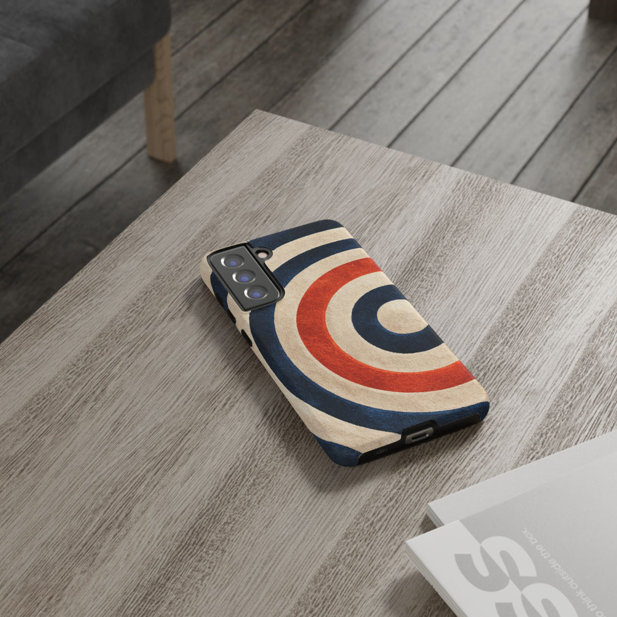 Indigo Ember Rings Samsung Galaxy Tough Phone Case