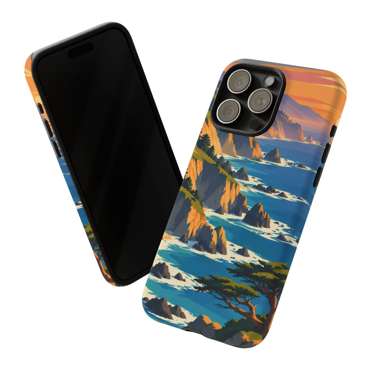 Big Sur — Cypress Coast iPhone Tough Case