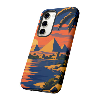 The Pyramids — Nile Dusk Samsung Galaxy Tough Case