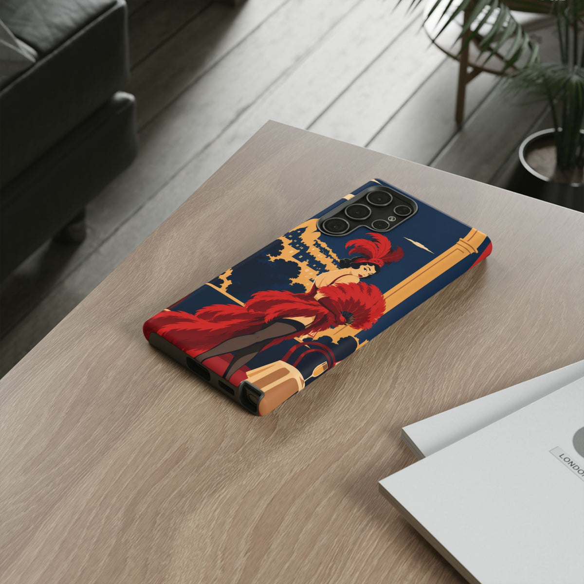 Moulin Rouge Dancer — Velvet Encore Samsung Galaxy Tough Case | cabaret dancer